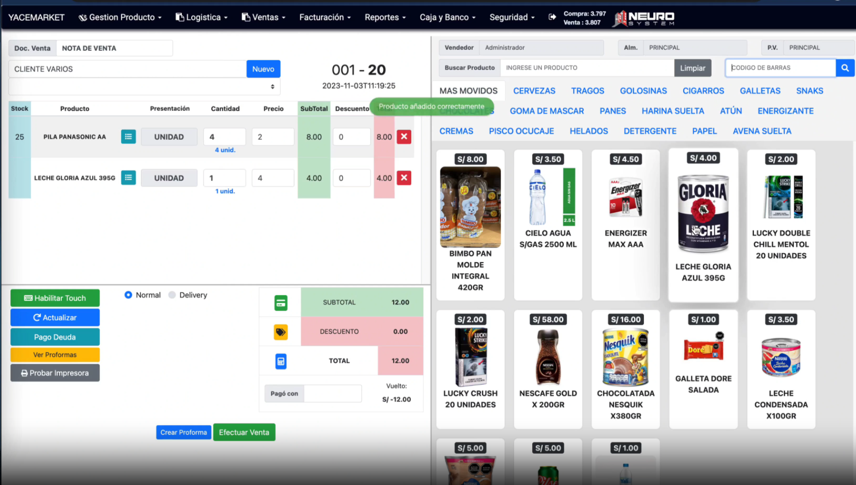 Imagen de sistema minimarket